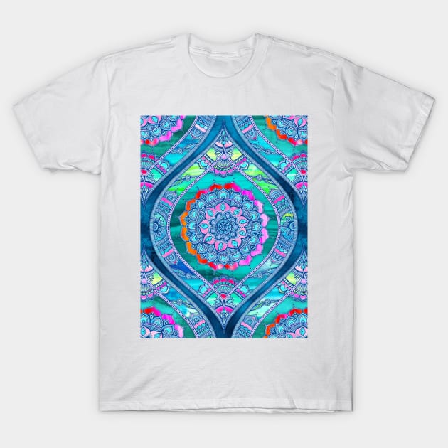 Radiant Boho Color Play T-Shirt by micklyn